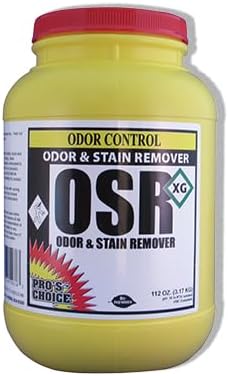 Pro's Choice Stain Remover & Odor Remover OSR-XG - Effective Pet Stain and Odor Remover Carpet Cleaner for Upholstery - Dog & Cat Urine Odor Eliminator - Pet Stain Cleaner Solution for Carpet (112 oz)