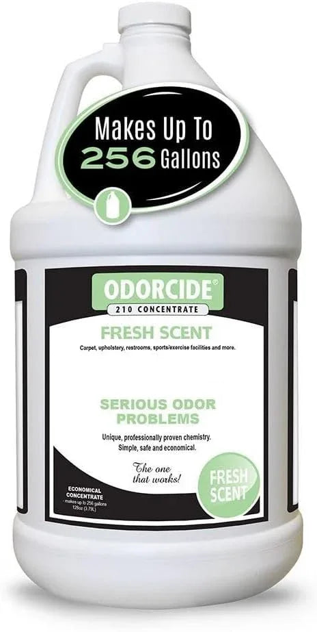 Odorcide Fresh Scent Odor Eliminator Concentrate – Odor Eliminator for Strong Odor on Carpet, Hardwood, & More – Smoke, Sweat, & Pet Odor Eliminator for Home w/Non-Enzymatic Formula, 1 Gallon - NeatNest