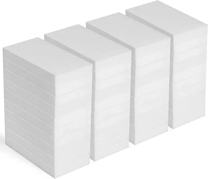 40PCS Melamine Sponge Magic Eraser Sponge in Bulk Small Cleaner Pads Melamine Pads for Dishes Cleaning Eraser for Kitchen, Bathroom, Toilet - 16x8x2cm (32 Small Pieces of Each Pack) - NeatNest
