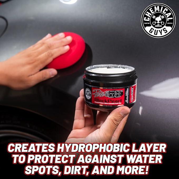 Chemical Guys Black & Dark Color Paint Maintenance Kit - Enhance Gloss, Deepen Shine, Protect Dark Finishes, Restore Depth, Minimize Swirls, Car Care Kit for Black Cars HOL_201 - NeatNest