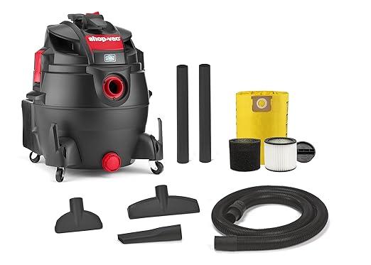 Shop-Vac 5801611 Wet Dry Vac with SVX2 Motor Technology, 16 Gallon, 2-1/2 Inch x 8 Foot Lock-On Hose, 150 CFM, (1-Pack) , Black - NeatNest