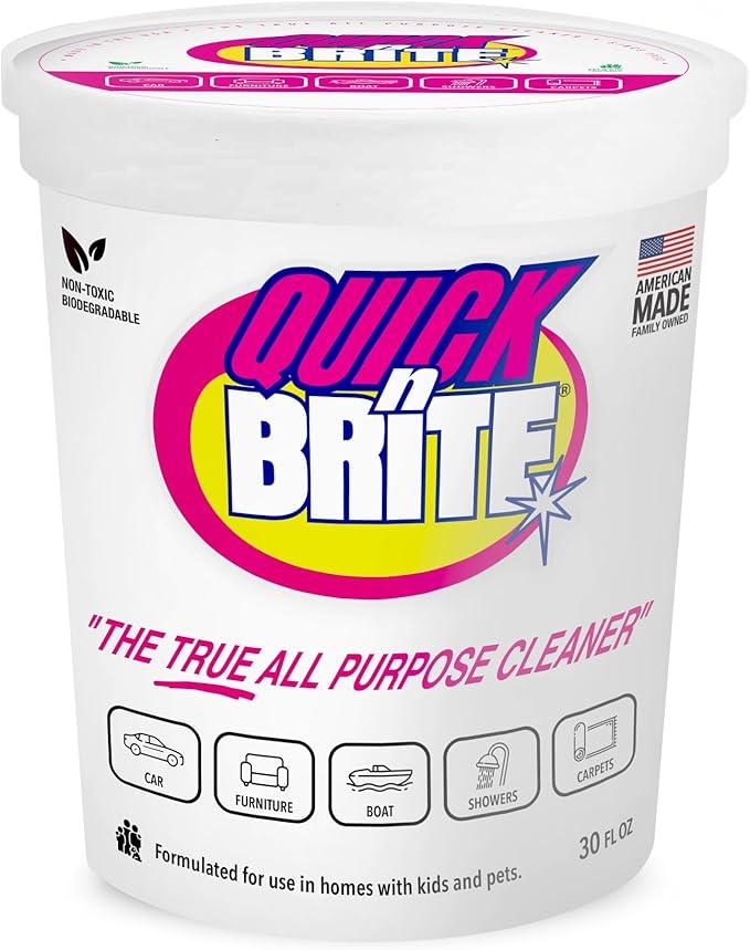 Quick 'n Brite All Purpose Cleaning Paste, True All Purpose Cleaner, Concentrated, 30 oz - NeatNest