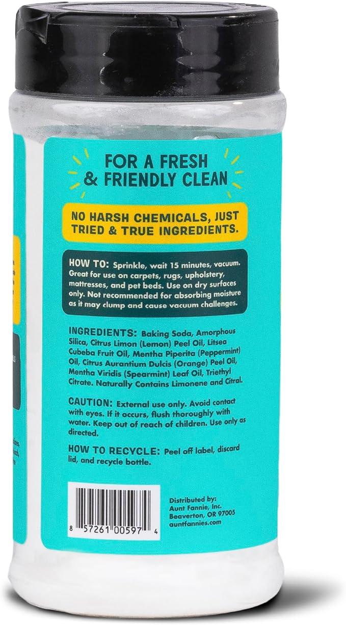 Aunt Fannie's Bundle: Floor Cleaner Vinegar Wash, Bright Lemon + Carpet Refresher, Bright Lemon - NeatNest