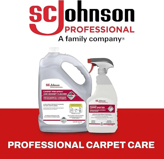SC Johnson Professional Ready-To-Use Carpet Spotter, Carpet Stain Remover, 32 fl. oz., 6 Count, for Professional Use Only - NeatNest