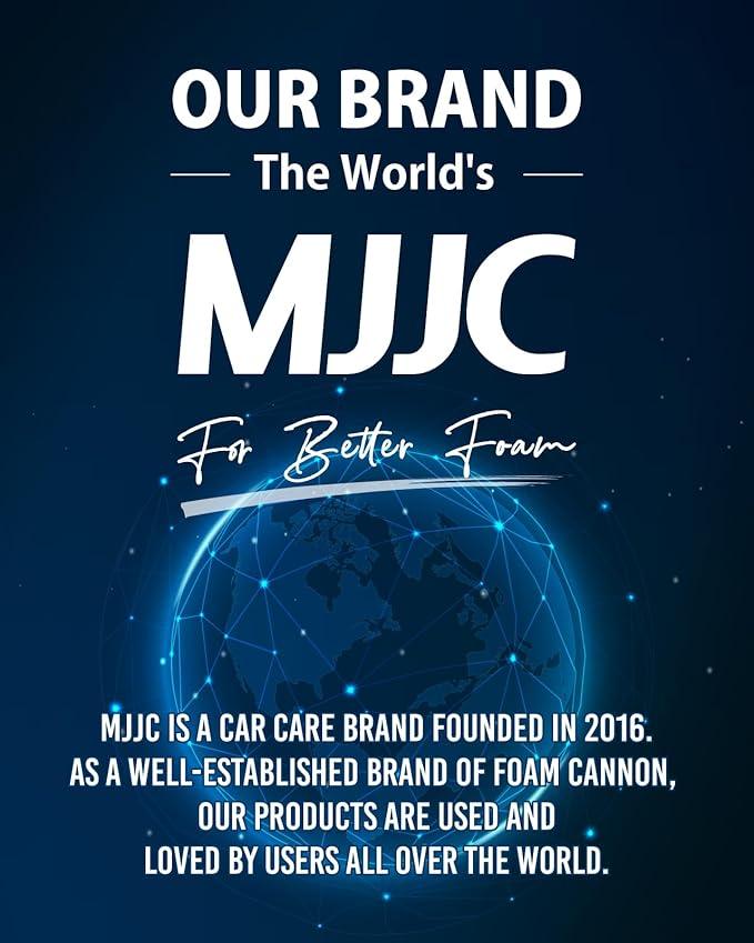 MJJC Foam (128 fl oz) Ultimate Snow Foam Car Wash Soap Specialized Car Shampoo for Foam Cannon and Pressure Washer, Safe for Cars (pH Neutral, 10x Concentrated) (Refreshing cider aroma) - NeatNest
