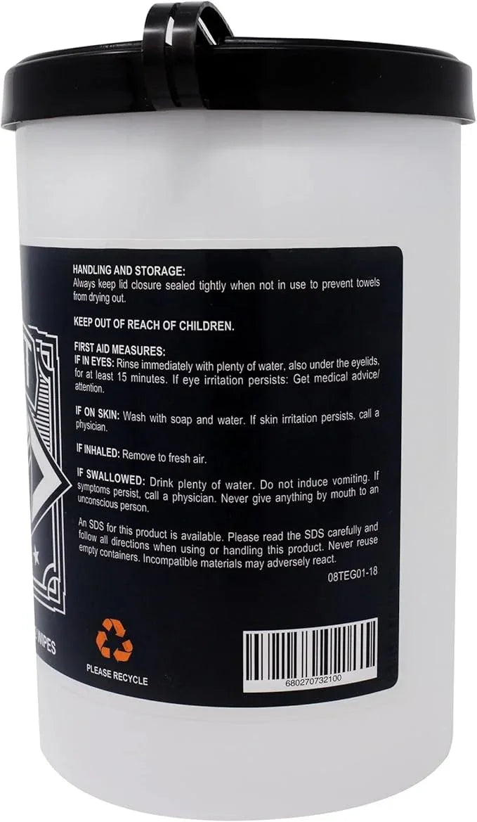 Eagle Grit Heavy Duty Cleaning Wipes β 72 XL Pre-Moistened Degreasing Hand & Tool Wipes β 10βx12β Industrial Strength Shop Towels β Removes Grease, Oil, Ink, Adhesives & Grime β USA Made - NeatNest