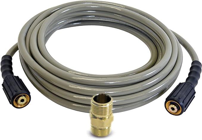 Simpson Cleaning 40226 Morflex Series 3700 PSI Pressure Washer Hose, Cold Water Use, 5/16 Inch Inner Diameter, 50 Feet, Natural - NeatNest