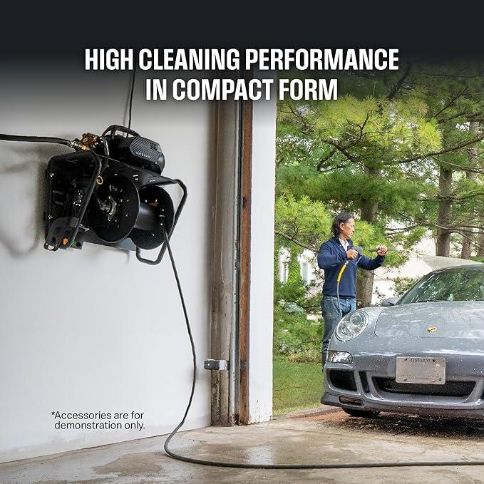 ACTIVE 2.3 Electric Pressure Washer - 2.0 GPM and 1500 PSI, Wall Mounted Pressure Washer, Electric Power Washer for Car Detailing, Home, Patio and All Other Cleaning transformations. - NeatNest