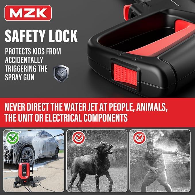 Pressure Washer,5200PSI Power Washer with 4 Quick Connect Nozzles, High Pressure Cleaning Machine with Foam Cannon for Cars/Fences/Driveways/Patios/Home Cleaning - NeatNest