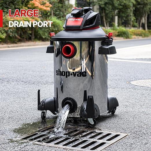 Shop-Vac 5761311 12-Gallon Wet/Dry Shop Vacuum, 6 Peak HP, 1.5 Inch Diameter x 7 Foot Hose, 20 Foot Cord, Ideal for Home, Garage, and Workshop Cleaning - NeatNest