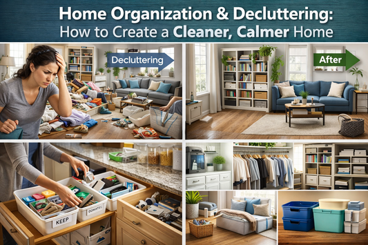 Home Organization & Decluttering: How to Create a Cleaner, Calmer Home