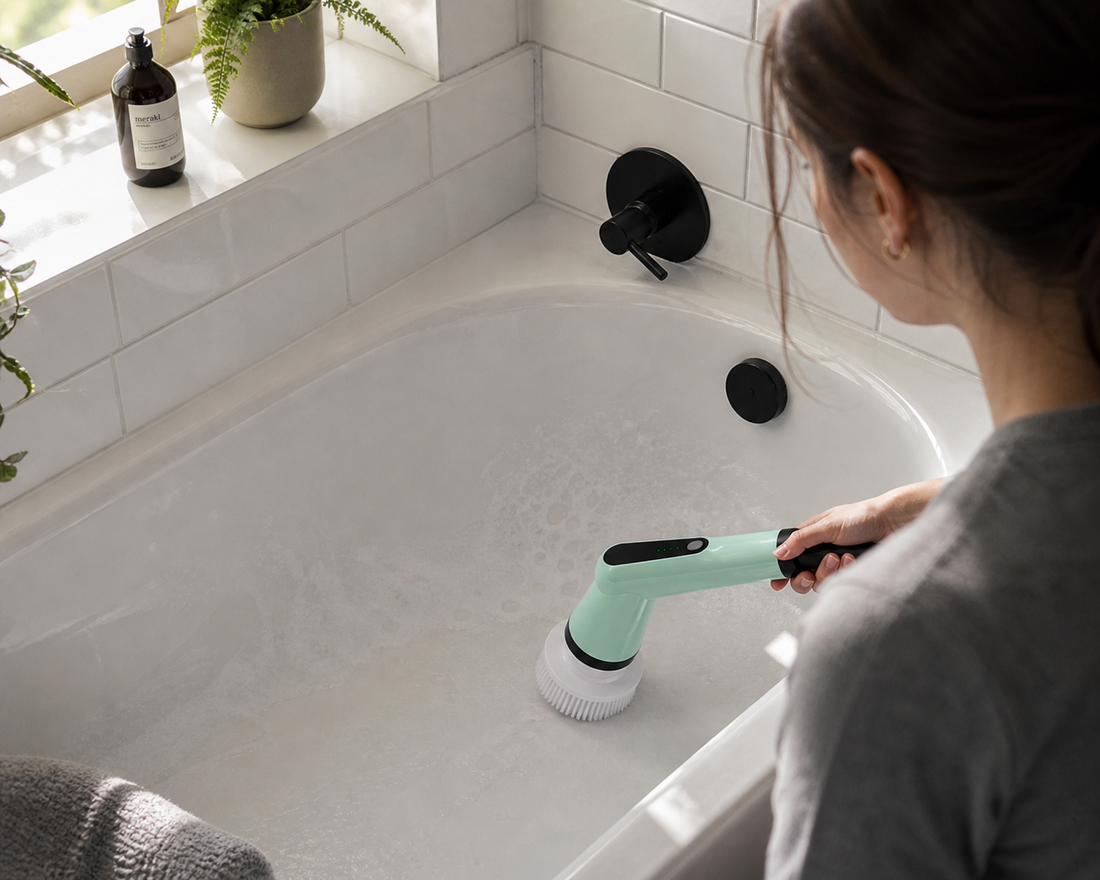 Best Smart Bathroom Cleaning Tool for Small Spaces: Easy Way to Clean Faster Without Effort