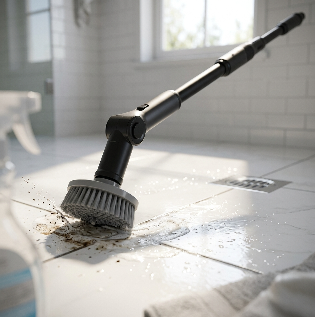 Unlock a Cleaner Bathroom Routine With a Flexible Cordless Scrubber for Small Homes