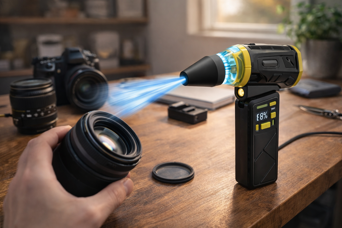 The Smarter Way to Remove Dust from Electronics, Cars, and Tight Spaces