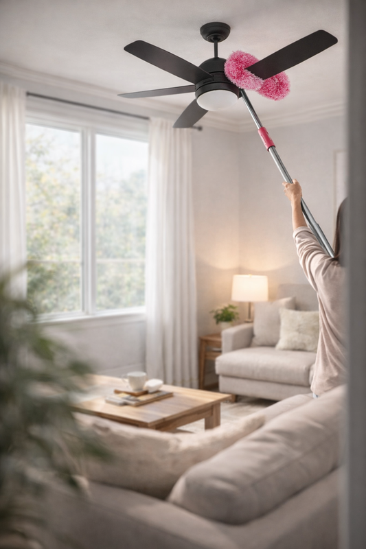 The Overlooked Dust Problem Above Eye Level — And a Smarter Way to Handle It