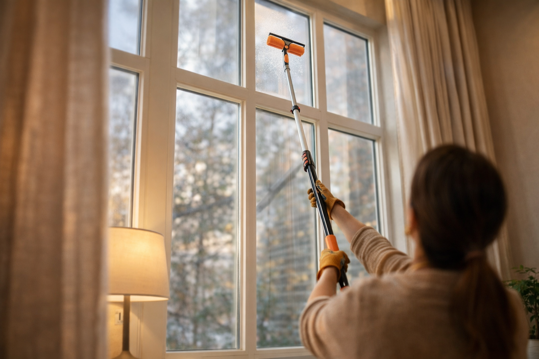 Why Cleaning High Windows Feels Harder Than It Should (And How to Simplify It)