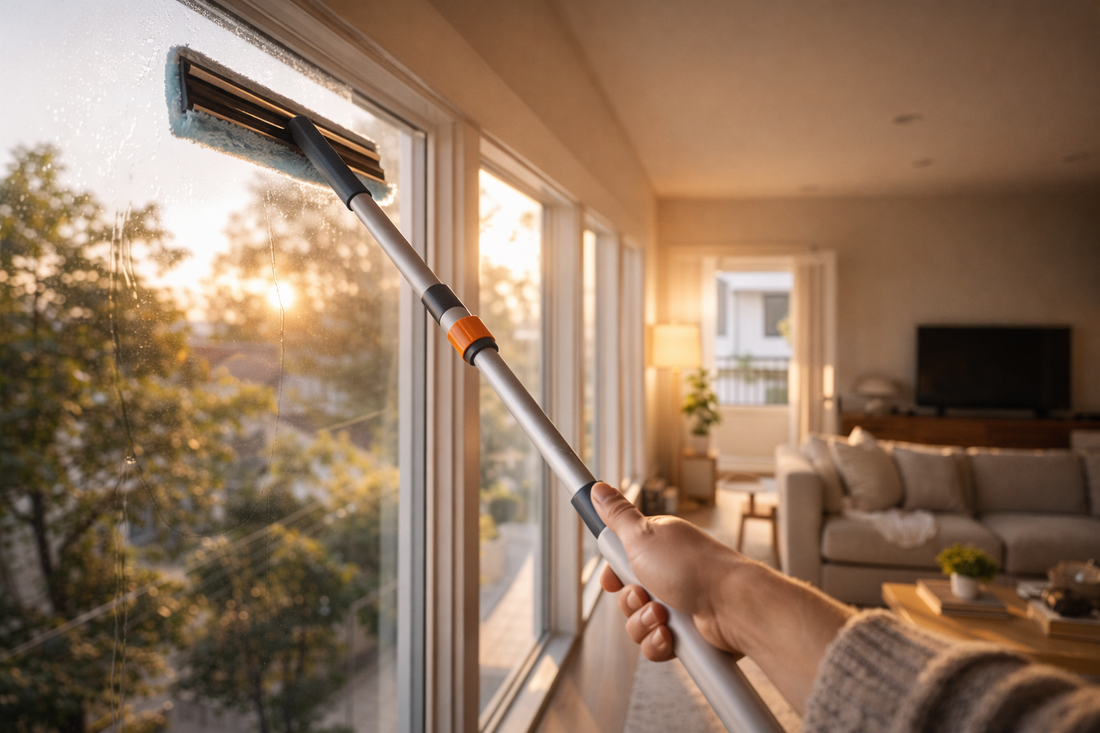 Reach High and Clean Smart: Why a Long-Handle Window Cleaner Makes All the Difference