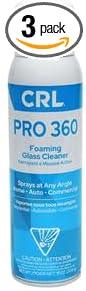 CRL PR0360 Glass Cleaner 19 oz - 3 Cans - NeatNest