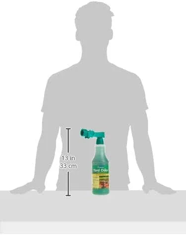 NaturVet – Yard Odor Eliminator – Eliminate Stool and Urine Odors from Lawn and Yard – Designed for Use on Grass, Plants, Patios, Gravel, Concrete & More – 31.6 oz Ready-to-Use with Nozzle - NeatNest