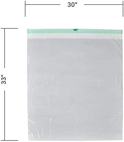 TYPLASTICS Drawstring Trash Bags, 30 Gallon Multipurpose Heavy Duty Garbage Bags, 65 Count - NeatNest