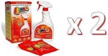 OVERSTOCK ITEM! Quick 10 (Carpet, Clothing, Upholstery & Pet Stain Remover) Includes 2, 32 oz. bottles and 4 powder packets!! Get 2 kits for the price of 1.5! - NeatNest