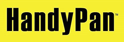 Handy Pan- RED - Large Capacity Recycled Plastic Heavy Duty Dust Pan! Made in USA! Great for Home, Shop, Garage, Waterproof, Stackable, Stands Upright. Unique Rubber Edge gets Debris in! Handypan - NeatNest