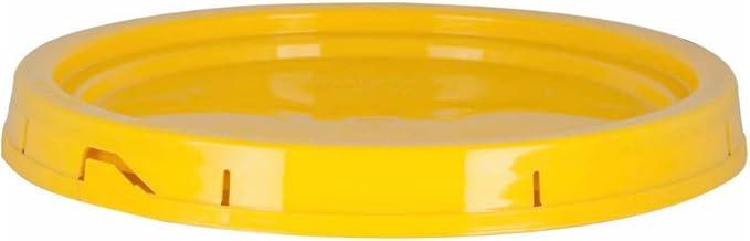 House Naturals 5 Gal Food Grade Plastic Large Bucket Pail with Lid - Pack of 2- Made in USA - NeatNest