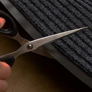 TANYOYO 3' X 10' Commercial Grade Door Floor Mat Brush Step Entrance Mat Vinyl Backed Utility Doormat Heavy Duty Floor Rugs Commercial Outdoor Carpet Indoor Entrance Mat，Black - NeatNest