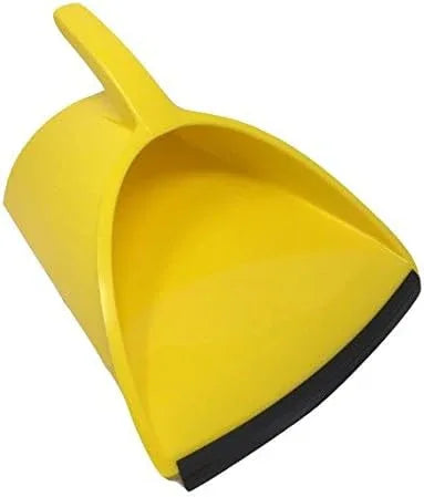 Handy Pan - Yellow - Large Capacity Heavy Duty Dust Pan | Made in USA! Great for Home, Shop, Garage, - NeatNest