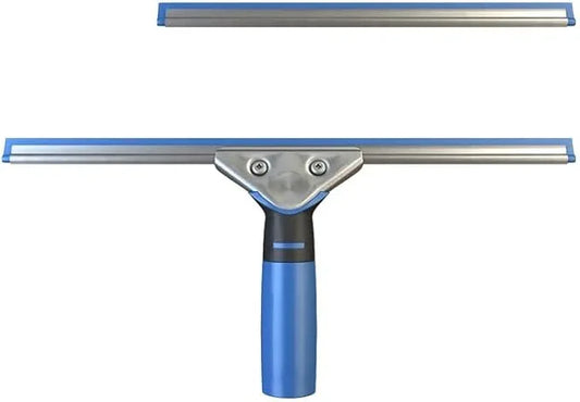 Professional Squeegee - Premium Quality Silicone Rubber Blades with Ergonomic Handle for Streak-Free Cleaning - Perfect for Windows, Shower Doors, and Railings - NeatNest