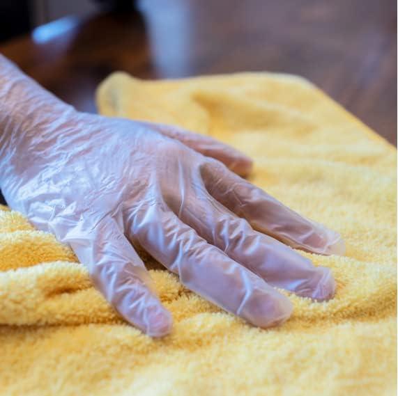 LW Concept Clear Vinyl Exam Gloves for Medical/Food Safe/Cleaning/Handling Use Multipurpose Latex & Powder Free, 3.5 mil (LW3004, X-Large, Case of 1000) - NeatNest