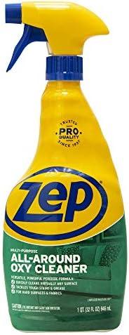 Zep Multi-Purpose All-Around Oxy Cleaner - 32 oz (Case of 12)- ZUAOCD32 - Tackle Tough Stains and Grease With A Versatile, Powerful Peroxide Formula For Hard Surfaces and Fabrics - NeatNest