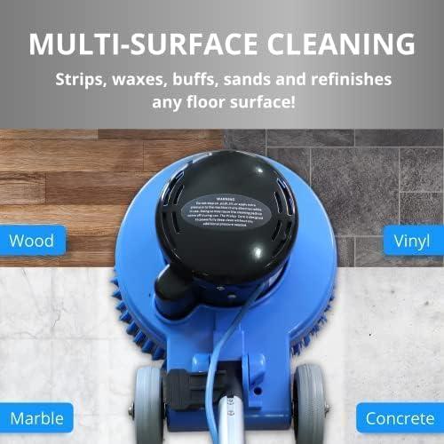 Prolux Core 13 inch Electric Floor Buffer Scrubber and Polisher Machine - All Floor Surfaces - NeatNest