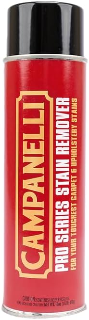 CAMPANELLI Pro Series Stain Remover Spray | Precision Point & Spray Carpet Cleaner for Pet Stains and Odors - Spot Remover for Carpets, Fabrics, Upholstery & Household Spills | 18oz Aerosol