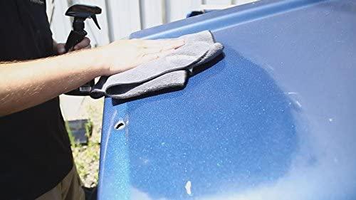 Flitz Car Buffing Kit (Ultra) - USA-Made Car Care Kits for Vehicles - Includes 2lbs Polish, 16oz Ceramic Sealant, 3", 5" and 7" BuffBalls & 4 Microfiber Cleaning Cloths - Exterior Auto Restoration Set - NeatNest