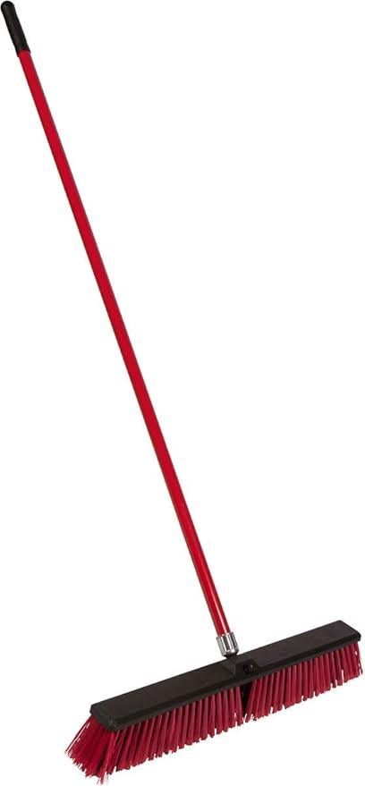 Large 24'' Multi-Surface Push Broom with Alloy Handle - NeatNest