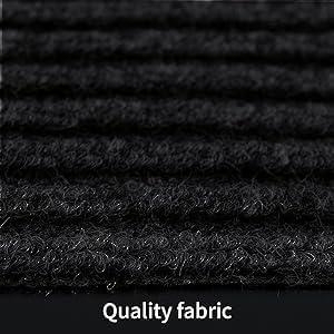 TANYOYO 2' X 4' Commercial Grade Door Floor Mat Brush Step Entrance Mat Vinyl Backed Utility Doormat Heavy Duty Floor Mat Commercial Outdoor Carpet Indoor Entrance Rugs，Black - NeatNest