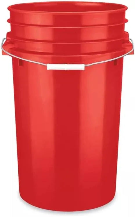 House Naturals 7 Gallon Food Grade Plastic Bucket with Airtight Screw on lid (Pack of 3 containers) Made in USA - NeatNest