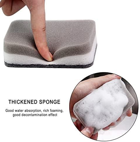 Sponge Individually Wrapped, Kitchen Dishwashing Sponges Bulk, Non Scratch Dishes Scouring Pad, Odor-Free Cleaning Sponge Wipes Scrubber Suitable for Travel Camping Apartments (800 Pack) - NeatNest