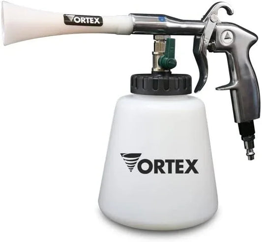 HI-TECH Vortex I Air Cleaning Gun – Deep Cleans Auto Interiors & Exteriors – Compressed Air Powered – Car Detailing Tool for Dirt, Dust, Grime & Stains - NeatNest