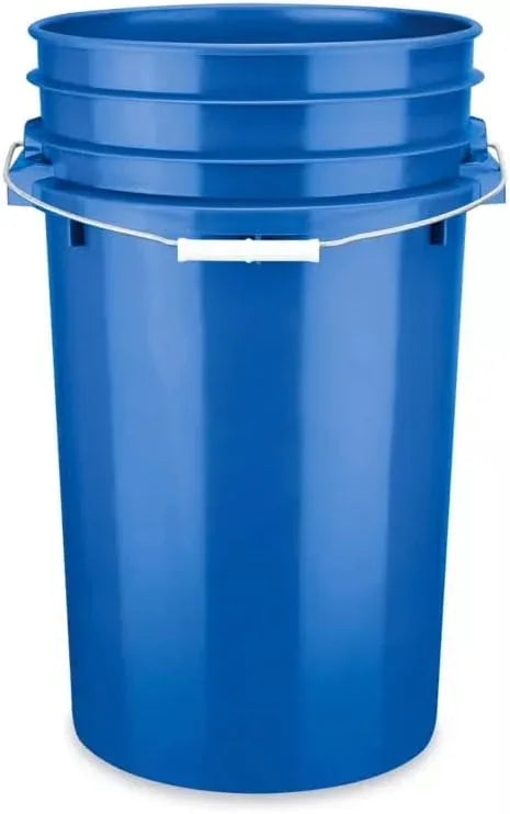House Naturals 7 Gallon Food Grade Plastic Bucket with Airtight Screw on lid (Pack of 3 containers) Made in USA - NeatNest