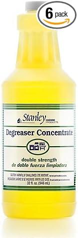 STANLEY HOME PRODUCTS Degreaser Concentrate - Makes 64 Gallons - Removes Stubborn Grease & Grime - Multipurpose Cleaner for Home & Commercial Use (6 Pack) - NeatNest