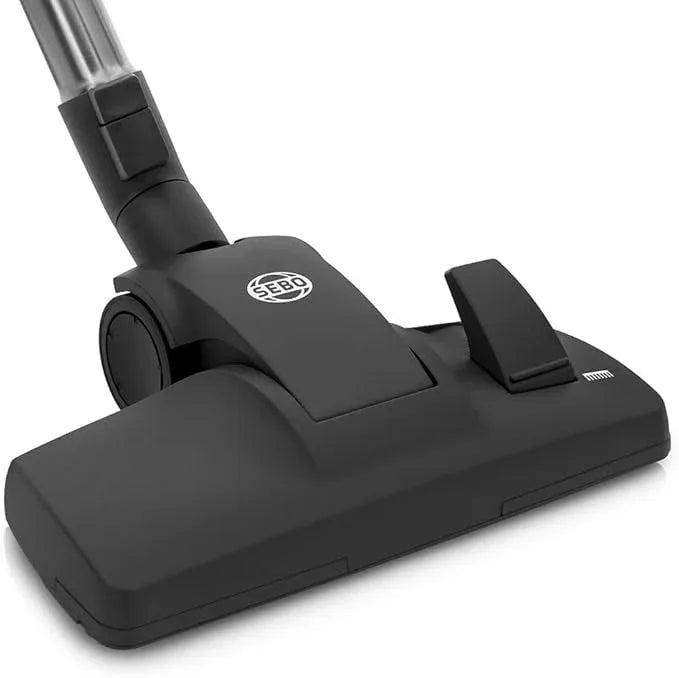 Sebo 9679AM AIRBELT K2 Kombi Canister Vacuum Cleaner with 7-Year Motor Warranty, Comes with Kombi Nozzle - Made for Bare Floors and Area Rugs Only, S-Class Filtration, Made in Germany - NeatNest