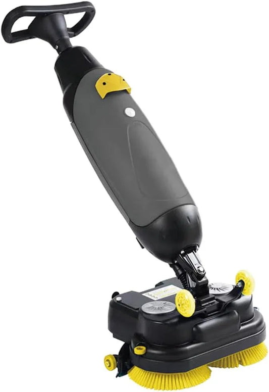 Professional-Grade Mini Floor Scrubber Ultra-Compact & Portable Cordless Design 90-120 Min Battery 16.9" Wide Cleaning for Home, Office, Bathrooms & Small Commercial Spaces, Tile & Sealed Floors - NeatNest