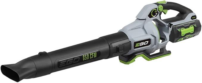 EGO POWER+ Leaf Blower, Cordless Electric 650 CFM, Includes 56V 5.0Ah Battery and Charger - LB6504 - NeatNest