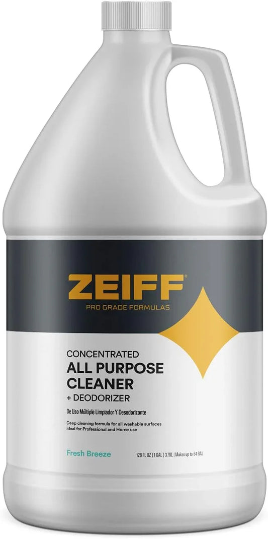 Pro-Grade All-Purpose Cleaner & Deodorizer - Deep Cleaning & Odor Eliminating Formula For Professional & Home Surfaces - 1 Gallon Concentrate - Fresh Breeze - NeatNest