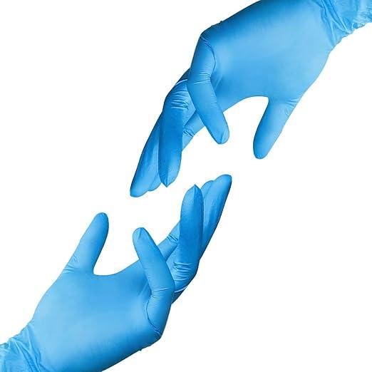 Jointown Basic Vinyl Exam Gloves-Safty Glove Latex-Free & Powder-Free, Synmax Disposable Medical Glove Small (Case of 1000, Blue) - NeatNest