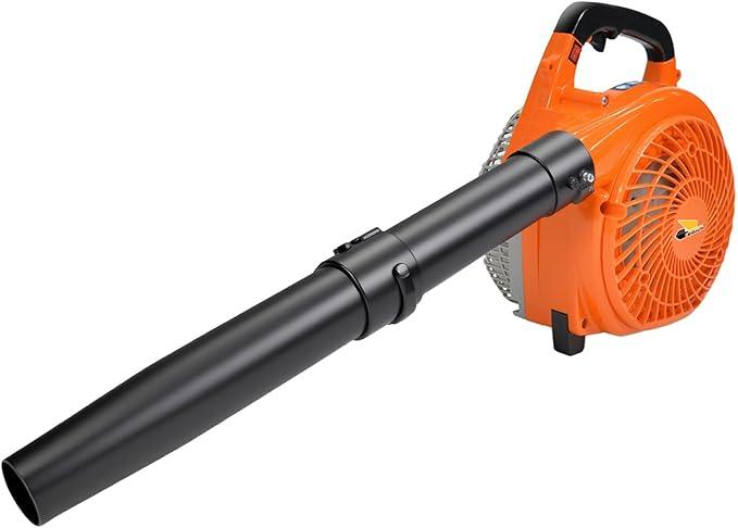 28cc Gas Leaf Blower, 1.1HP 2-Stroke Handheld Blower, 460 CFM 160 MPH High-Performance Air Volume, Lightweight Design for Lawn, Yard, and Driveway Cleanup - NeatNest