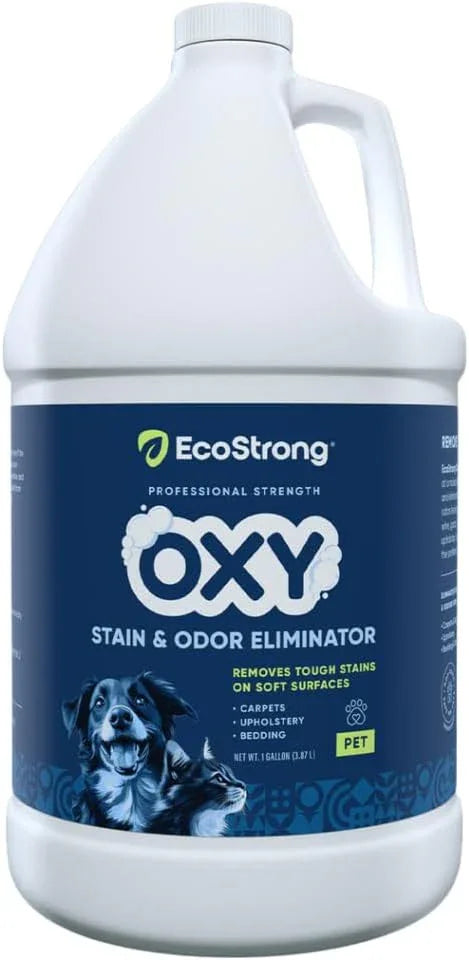 Oxy Pet Carpet Cleaner Spray | Pet Stain Remover for Pet Urine, Cat Pee, Dog Poop | Deep Spot Treating Action on Carpeting, Upholstery, Laundry, Pet Beds & More (128 Fl Oz) - NeatNest
