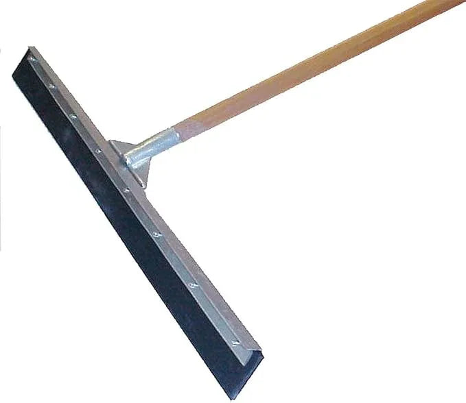 MARSHALLTOWN Asphalt Squeegee, 36 Inch Neoprene Straight Blade, 60 Inch Wood Handle, Spread Sealer Over Asphalt, Reversible, RED700245 - NeatNest